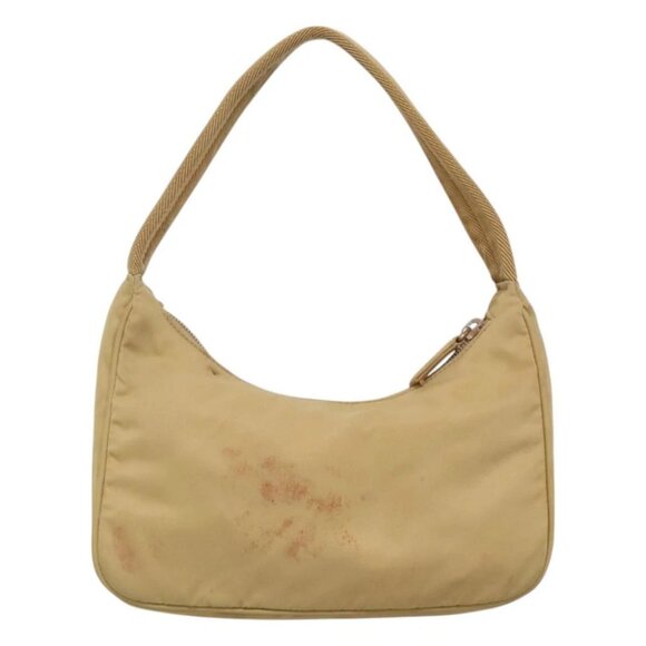 PRADA Accessory Pouch Nylon Beig - Picture 3 of 15